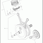 FLHTCUTGSE 1TBH CVO TRIKE (2022) PISTONS AND FLYWHEEL ASSEMBLY - MILWAUKEE-EIGHT® 1...