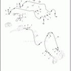 FXFBS 1YLK FAT BOB 114 (2022) BRAKE LINES, FRONT, ABS - FXFBS, FXLRS, FXLRST. FX...