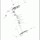 RH975 1ZH1 NIGHTSTER (2022) FORK BRACKETS, FRONT