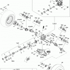 Outlander 800R EFI Привод колес задний