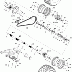 DS 450 EFI Привод задний