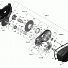 Outlander Max 500 EFI Трансмиссия