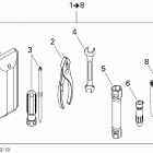 DS 450 EFI Инструмент