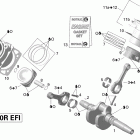 Outlander 800R EFI 01- crankshaft, piston and cylinder v1_std, xt, xt...