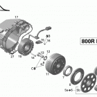 Outlander 800R EFI Магнето и электростартер