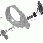 DS 450 EFI Система охлаждения двигателя
