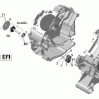 Outlander 800R EFI Система охлаждения двигателя