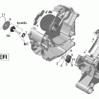 Outlander 650 EFI Система охлаждения двигателя