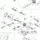 Outlander Max 400 EFI Привод колес задний