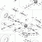 Outlander Max 400 EFI Привод задний