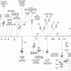 DS 450 EFI 10- electrical harness, front section