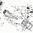 Outlander 650 EFI Головка цилиндров
