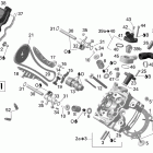 Outlander Max 500 EFI Головка цилиндров
