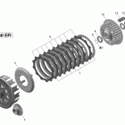 DS 450 EFI Сцепление