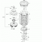 Traxter Footshift, Green/vert Сцепление
