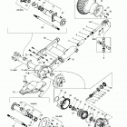 Traxter Footshift, Green/vert Привод колес задний