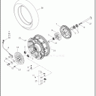 FLTRX 1KHC ROAD GLIDE (2022) Колесо заднее