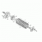 DS 650, 7449 Сцепление
