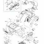 Traxter Footshift, Green/vert Кузовные детали