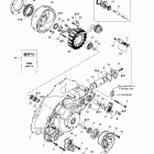 Traxter, 7423/7424 (yellow/jaune) Ignition and water pump