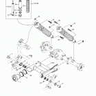 Traxter Footshift, Green/vert Задняя подвеска
