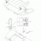 Traxter Footshift, Green/vert Front tray