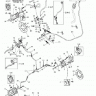 Traxter Footshift, Green/vert Hydraulic brake ( 7473  7474 )