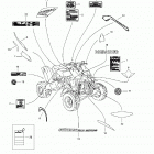 DS 650, 7449 Наклейки
