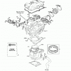 DS 650, 7449 Цилиндр,головка цилиндров