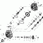 SCRAMBLER 500 4X4 - A03BG50AA Редуктор