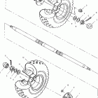 SCRAMBLER 400 2X4 - A02BA38CA Заднее колесо