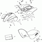 SCRAMBLER 90 - A01EA09CA Fender  /  seat