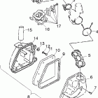 SCRAMBLER 50 - A01EA05CA Воздухозаборник