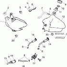 PREDATOR 90 - A03KA09CA Oil tank / fuel tank