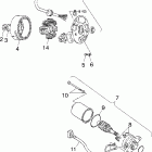 SCRAMBLER 50 - A03EA05CA/CB Generator / starting motor