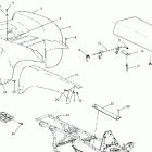 SCRAMBLER 500 4X4 - A03BG50AA Заднее крыло
