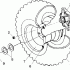 MAGNUM 4X4 HDS - A03CD50FB 500 Колесо заднее