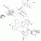 TRAIL BLAZER 400 - A03BA38CA Задний суппорт тормозной