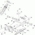 TRAIL BLAZER 400 - A03BA38CA Бугель и аммортизатор