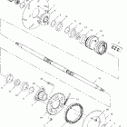 SCRAMBLER 500 4X4 - A02BG50AA Задний привод