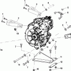 TRAIL BLAZER 400 - A03BA38CA Крепление КПП