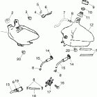 SCRAMBLER 50 - A03EA05CA/CB Oil tank / fuel tank