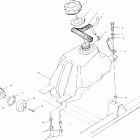 SPORTSMAN 400 - A03CH42AA/AB/AC Топливный бак