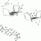 SPORTSMAN 90 - A01FA09CA Swing arm  /  footrest