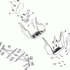 SCRAMBLER 50 - A03EA05CA/CB Swing arm / footrest