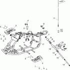 SCRAMBLER 50 - A01EA05CA Frame body