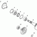 PREDATOR 90 - A03KA09CA Ведущий вал