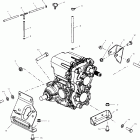 SPORTSMAN 600 - A03CH59AA Крепление КПП