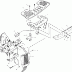 SPORTSMAN 400 - A03CH42AA/AB/AC Передний бампер и багажник