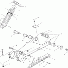 SCRAMBLER 500 4X4 - A03BG50AA Бугель и аммортизатор